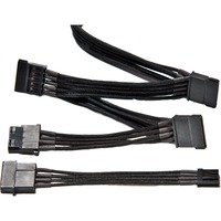 be quiet! CM-61050 1 m, Cable negro, 1 m, Molex (4-pin), Negro, Dark Power Pro 8- , Straight Power E9- , Pure Power L8- / Power Zone, 86 mm, 230 mm