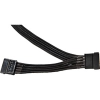 be quiet! CS-3420 0,4 m, Cable negro, 0,4 m, 2 x SATA de 15 pines, Negro, Dark Power Pro 8- , Straight Power E9- , Pure Power L8- / Power Zone, 86 mm, 230 mm