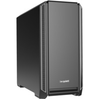 Silent Base 601 Midi Tower Negro, Plata, Cajas de torre