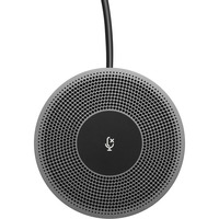 Logitech 989-000405 micrófono Gris Micrófono para conferencias negro, Micrófono para conferencias, Alámbrico, Gris, 6 m, Logitech MeetUp, 13,4 mm