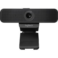 Logitech C925e Cámaras web, Webcam negro, 3 MP, 1920 x 1080 Pixeles, Full HD, 30 pps, 1280x720@30fps, 1920x1080@30fps, 720p, 1080p