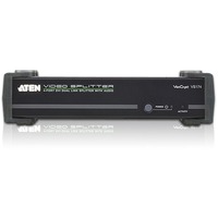 ATEN VS174 divisor de video DVI, DVI Splitter  negro, DVI, 2560 x 1600 Pixeles, Negro, 5.3 V, 5,6 W, 0 - 50 °C