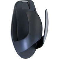 Ergotron Mouse Holder, Soporte de ratón negro, 45 g, 76 mm, 51 mm, 115 mm, 500 g