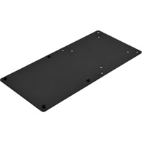 SilverStone MVA01 Kit de montaje, Soporte de pared negro, 160 g, 142,5 mm, 2 mm, 215 mm