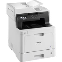 Brother DCP-L8410CDW impresora multifunción Laser A4 2400 x 600 DPI 31 ppm Wifi, Impresora multifuncional gris/Negro, Laser, Impresión a color, 2400 x 600 DPI, A4, Impresión directa, Negro, Blanco