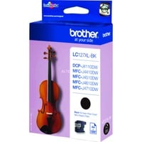 Brother LC127XLBK cartucho de tinta 1 pieza(s) Original Negro Negro, 1 pieza(s), 1200 páginas, Pack individual