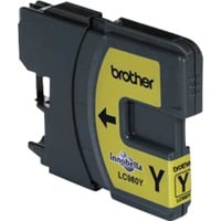 Brother LC980Y cartucho de tinta 1 pieza(s) Original Amarillo Amarillo, 1 pieza(s), 260 páginas, Pack individual, Minorista