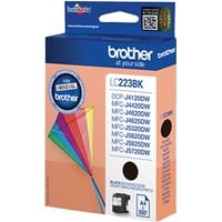 Brother LC-223BK cartucho de tinta 1 pieza(s) Original Negro Negro, 1 pieza(s), 550 páginas, Pack individual