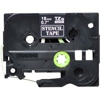 Brother STE-141 cinta para impresora de etiquetas TZ/TZe, Cinta de escritura 1 pieza(s), TZ/TZe, Negro, China, 5 año(s), 1,8 cm