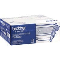 Brother TN-2005 Toner Cartridge cartucho de tóner Original Negro 1500 páginas, Negro, Minorista