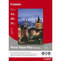 Canon 1686B021 papel fotográfico A4 Satén Satén, 260 g/m², A4, 20 hojas, Semi, 210 mm, Minorista