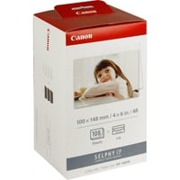 Canon KP-108IN Rojo, Blanco, Tinta Inyección de tinta, Rojo, Blanco, 108 hojas, Canon SELPHY Compact, 101,6 mm, 152,4 mm, Minorista