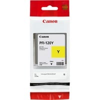 Canon PFI-120Y cartucho de tinta 1 pieza(s) Original Amarillo amarillo, Tinta a base de pigmentos, 130 ml, 1 pieza(s), Pack individual