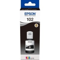 Epson 102 EcoTank Pigment Black ink bottle, Tinta Original, Negro, Epson, - EcoTank ET-4750 - EcoTank ET-3750 - EcoTank ET-3700 - EcoTank ET-2750 - EcoTank ET-2700, 127 ml, Impresión por inyección de tinta