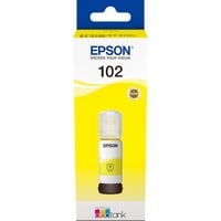 Epson 102 EcoTank Yellow ink bottle, Tinta Original, Amarillo, Epson, - EcoTank ET-4750 - EcoTank ET-3750 - EcoTank ET-3700 - EcoTank ET-2750 - EcoTank ET-2700, 70 ml, Impresión por inyección de tinta