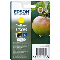 Epson Apple Cartucho T1294 amarillo, Tinta Tinta a base de pigmentos, 7 ml, 616 páginas, 1 pieza(s)