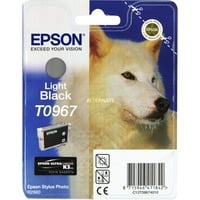 Epson Husky Cartucho T0967 gris, Tinta Tinta a base de pigmentos, 11,4 ml, 1 pieza(s), Minorista