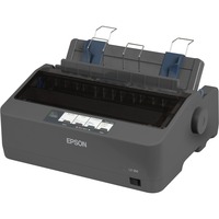 Epson LX-350 Impresoras de matriz de punto, Impresora de agujas gris, 357 carácteres por segundo, 240 x 144 DPI, 312 carácteres por segundo, 78 carácteres por segundo, 10,12 carácteres por pulgada, 5 copias