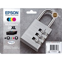 Epson Padlock Multipack 4-colours 35XL DURABrite Ultra Ink, Tinta Alto rendimiento (XL), Tinta a base de pigmentos, 41,2 ml, 20,3 ml, 1 pieza(s), Multipack