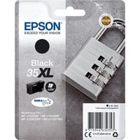 Epson Padlock Tinta negra 35XL DURABrite Ultra Candado Alto rendimiento (XL), Negro, Tinta a base de pigmentos, 41,2 ml, 1 pieza(s), 2600 páginas