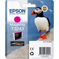 Epson T3243 Magenta, Tinta Tinta a base de pigmentos, 14 ml, 980 páginas, 1 pieza(s)