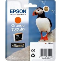 Epson T3249 Orange, Tinta Tinta a base de pigmentos, 14 ml, 980 páginas, 1 pieza(s)