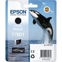Epson T7601 Negro foto, Tinta Tinta a base de colorante, 25,9 ml, 1 pieza(s)