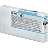 Epson T9135 Light Cyan Ink Cartridge (200ml), Tinta Rendimiento estándar, Tinta a base de pigmentos, 200 ml, 1 pieza(s)