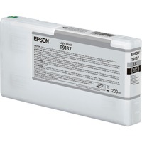 Epson T9137 Light Black Ink Cartridge (200ml), Tinta Rendimiento estándar, Tinta a base de pigmentos, 200 ml, 1 pieza(s)