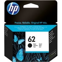 HP Cartucho de tinta original 62 negro Rendimiento estándar, Tinta a base de pigmentos, 4 ml, 200 páginas, 1 pieza(s)