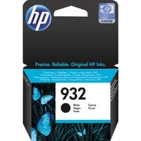 HP Cartucho de tinta original 932 negro Rendimiento estándar, Tinta a base de pigmentos, 8,5 ml, 400 páginas, 1 pieza(s)