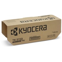 Kyocera TK-3150 cartucho de tóner 1 pieza(s) Original Negro 14500 páginas, Negro, 1 pieza(s)