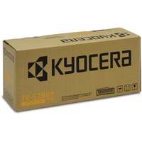 Kyocera TK-5280Y cartucho de tóner 1 pieza(s) Original Amarillo 11000 páginas, Amarillo, 1 pieza(s)