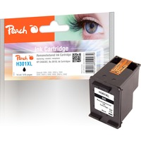 Peach 314231 cartucho de tinta 1 pieza(s) Negro Tinta a base de pigmentos, 1 pieza(s)
