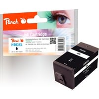 Peach 320001 cartucho de tinta Compatible Negro Tinta a base de pigmentos