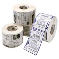 Zebra Z-Ultimate 3000T Plata Permanent Adhesive, Etiqueta plateado, Plata, Permanent Adhesive, Poliéster, Transferencia térmica, Acrílico, Permanente