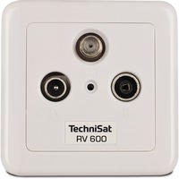 TechniSat TechniPro RV 600-10 caja de tomacorriente Blanco, Caja de conexiones blanco
