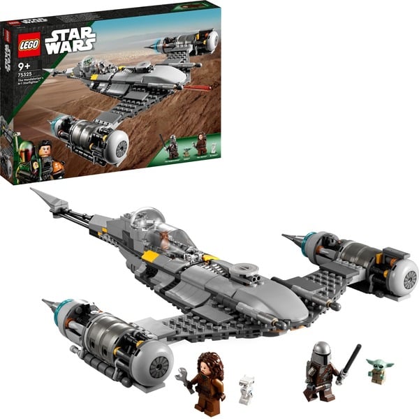 Lego 75325 Star Wars, Caza Estelar N-1 de The Mandalorian, Juguete