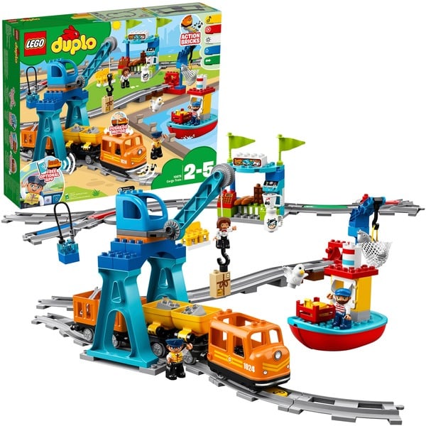 Lego Duplo 10875 Tren de mercancias Juegos de construccion Juego de construccion 2 ano s 105 pieza s 2 75 kg