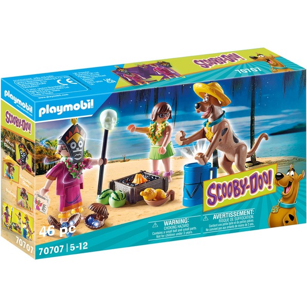 Petición Máquina de recepción termómetro PLAYMOBIL SCOOBY-DOO! Adventure with Witch Doctor, Juegos de construcción 5  año(s), Multicolor, Plástico