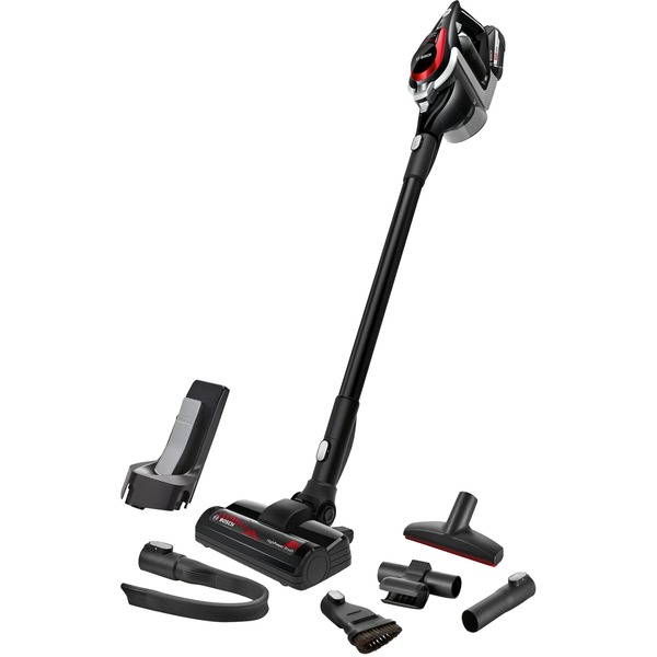 Dar Discrepancia Escuela de posgrado Bosch Home BSS81POW1 aspiradora de pie y escoba eléctrica Negro, Aspirador  vertical negro, Negro, Secar, Filtrado, Suelo duro, Tapicería, Batería, Ión  de litio