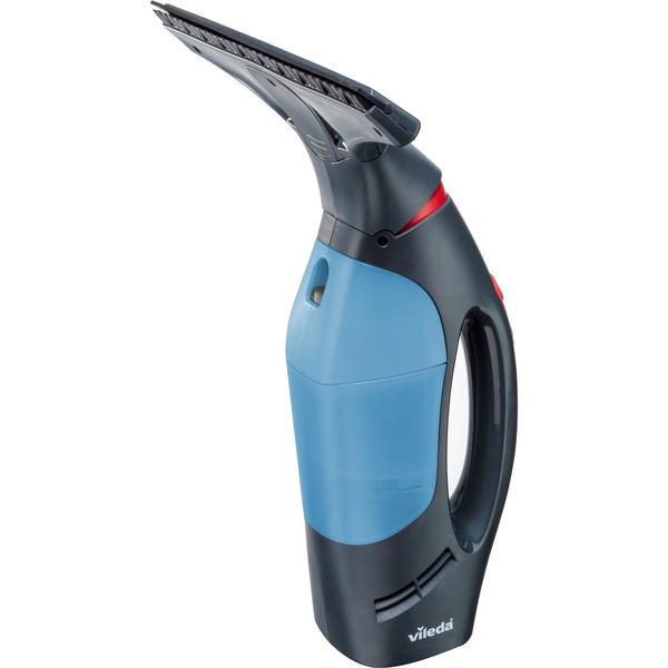 Vileda Windomatic Power limpiador eléctrico ventana 0,1 L Negro, Rojo,  Aspiradora de ventanas negro/Azul,