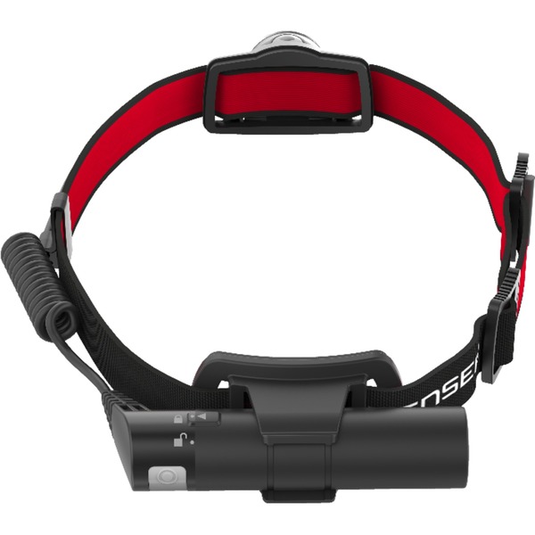 Ledlenser H8R Negro, Rojo Linterna con cinta para cabeza, Luz de LED Linterna con cinta para cabeza, Negro, Rojo, IPX4, -20 - 40 °C, LED, 1 lámpara(s)