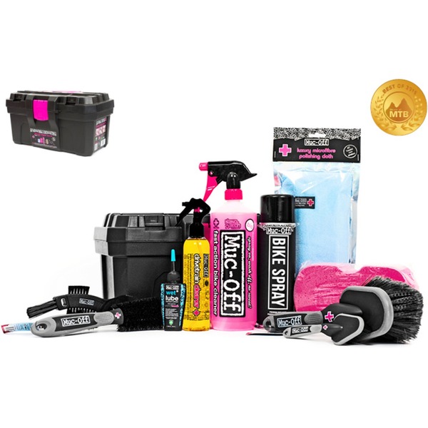 MucOff Ultimate Bicycle Cleaning Kit Utensilio de limpieza, Productos