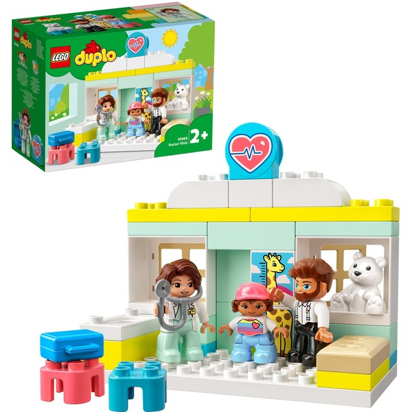 Decaer ayer defensa Lego DUPLO 10968 Visita Médica, Juego Educativo de Construcción, Juegos de  construcción Juego Educativo de Construcción,