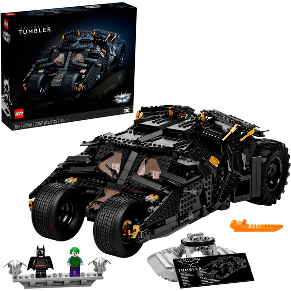 título grabadora modelo Lego Marvel Super Heroes 76240 DC Batman Batmóvil Blindado, Set De  Construcción Para Adultos, Juegos de