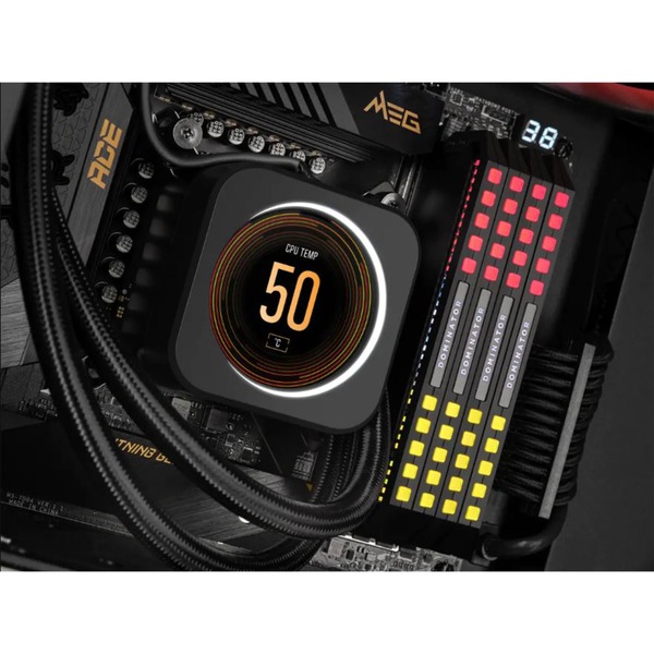 Corsair iCUE ELITE CPU Cooler LCD Display Upgrade Kit Mostrar, Pantalla