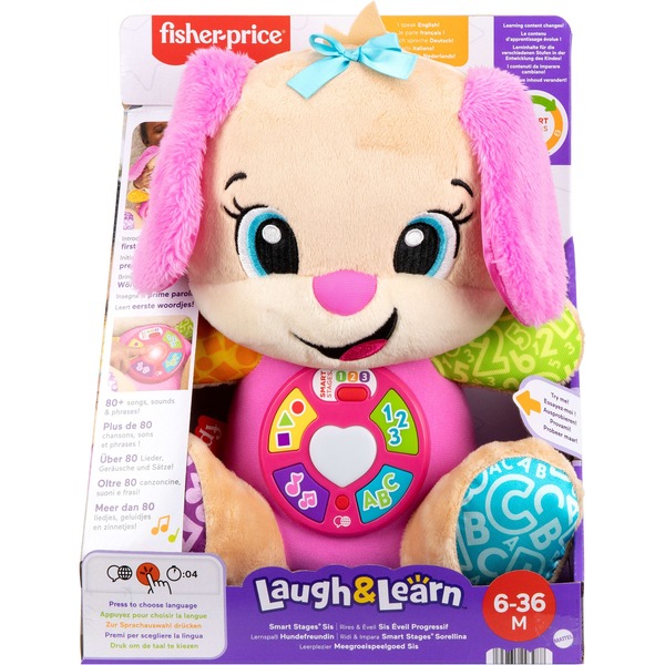 Fisher-Price Laugh Learn JFD31 juguete interactivos, Peluches