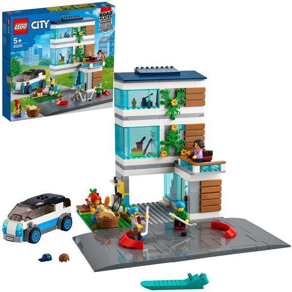 Leer Están deprimidos Anterior Lego City 60291 Casa Familiar, Set de Construcción con Mini Figuras, Juegos  de construcción Set de