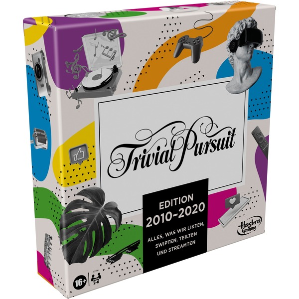 Digital Paquete o empaquetar carga Hasbro Trivial Pursuit Juego de mesa Educativo, Juego de preguntas Juego de  mesa, Educativo, 16 año(